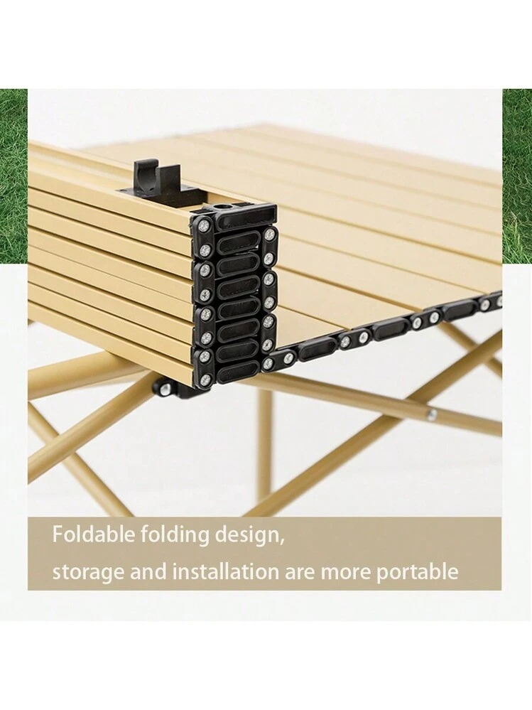 Tavolo Da Campeggio Pieghevole In Alluminio 120cm Portatile Da Esterno Legno | Leroy Merlin