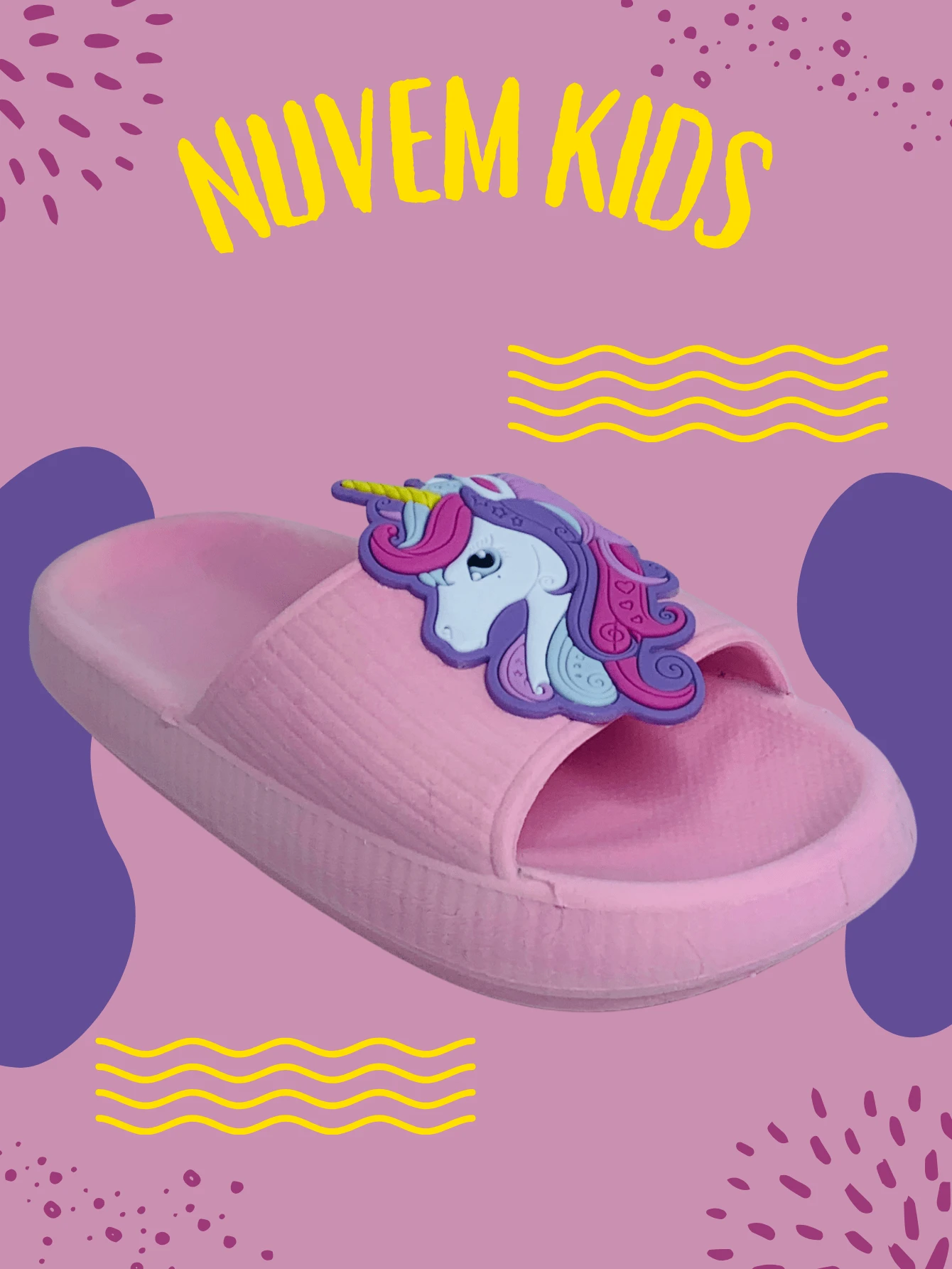 Kids Fashion Slippers - Màu Hồng baby - Xem 1