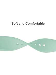 2 peças/Conjunto Pulseira de Relógio Esportivo Fofa de Silicone Verde para Homens e Mulheres & Protetor de Tela 2 em 1 Película de Vidro Temperado Ultra Fina, para Pulseira 38/40/41/42/44/45/46/49mm, Séries Ultra/SE/11/10/9/8/7/6/5/4/3/2/1, Acessórios de Capa de Relógio Inteligente - Novo verde - Visão 5