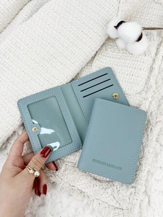 SOUTHLAND&KANGAROO Blå handväska Plånbok Plånbok Mode Minimalistisk Smal Lättvikt Portabel Pengarkort Kort Myntficka För Födelsedagspresent Jubileum På Alla Hjärtans Dag Kvinnlig Dam Flickor Tonåringar För College Student Skolstudent Män Man Fritidsinnehavare Licensinnehavare Korthållare Korthållare Plånbok Visitkortshållare Kreditkortshållare ID-korthållare Korthållare Vägg För Kvinnor Miniplånbok