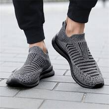Chaussures De Course Pour Homme Légères Et Tendance, Résistantes À L'usure, Respirantes, Décontractées, Une Basket