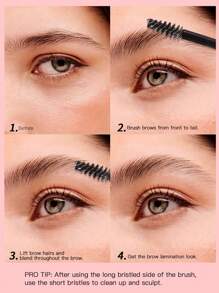 眉霜耐用防水修眉防污染使眉毛清潔整潔的定型品 - 01 - 查看 5