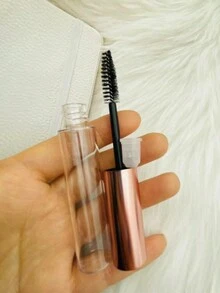 3pcs 10ml Empty Mascara Tube Container With White/Golden/Rose Golden Cap - Beige - View 3