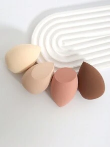 4件套化妆海绵套装，适用于液体、膏状、粉状化妆品，多色美妆蛋，不含乳胶，双用途粉底液涂抹器，适合所有肤质，可用于化妆、家居装饰、梳妆台、旅行、卧室等场合，是化妆配件的理想之选。产品标签：粉扑、美妆蛋、粉扑、化妆海绵、圣诞礼物、化妆工具、便宜好物、礼品、女士礼品、圣诞礼物、赠品、旅行必备。 - 彩色 - 查看 2