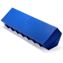 Pigeon Feeder, 4/8 Slots Design Chicken Food Container, Feeding Dish Food Dispenser For Bird, Chicken,Duck, Poultry, Parrots - Blue - View 5