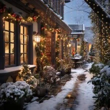 300 LED Solar-Powered Outdoor Christmas Lights, IP65 Waterproof, 8 Flashing Modes, For Home Decor, Garden, Patio, Camping