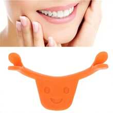 1pc Smile Trainer - Facial Muscle Exerciser And Sculptor - Lip Trainer For Lift, Firm And Shape Face - Orange - View 3
