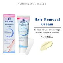 女性用脫毛膏-敏感肌膚私密部位、恥骨、比基尼、身體、腿部和腋下專用脫毛膏-適合所有皮膚類型的溫和配方 - 藍色 - 查看 3