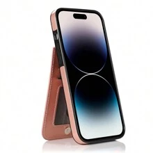 Luxury Leather Phone Case Compatible With Iphone Sam Sung Galaxy Hua Wei Card Slot Stand Holder Shock Cover