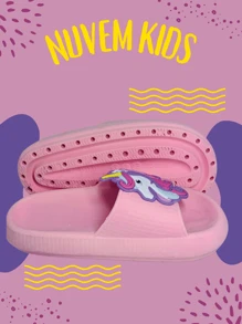 Kids Fashion Slippers - Màu Hồng baby - Xem 2