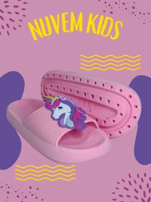 Kids Fashion Slippers - Màu Hồng baby - Xem 3