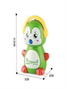 Penguin Yellow Stunt Pull Back Car Jump Toy Flip 1:64 Car Mini Owl Head Eagle Penguin Tiger Animal Model Racing New Toy Party Gift For Children Over 3 Years Old - Penguin Yellow - View 8