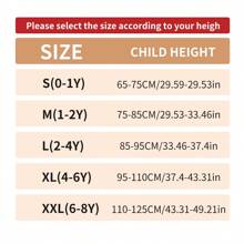 1pc Children's Spring & Autumn Simple & Cute Tights Girls' Pantyhose For Spring Baby Toddler Leggings Socks - Burgundy - View 7