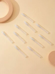 Bộ 10 chai xịt nhựa dùng một lần mini cầm tay đựng nước hoa, dung tích 2/3/5ml, bình xịt phun sương có thể nạp lại, sử dụng khi đi du lịch, phòng khách, phòng ngủ, phòng tắm, trang trí nhà cửa, đồ dùng khi đi du lịch, đám cưới, tiệc tùng, sinh nhật, quà tặng cho nam giới, bố mẹ, bạn bè, năm mới, phụ kiện, quà tặng vui nhộn - Trong sáng - Xem 9
