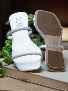 Women Slides - 白色 - 查看 3