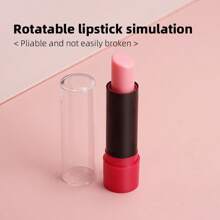 11 st./set Simulatie Model Make-up Speelgoed set Voor meisjes , Met Nep Make-up ( Zonder Kleurstof Of Poeder ) , Inclusief lippen , 3 Make-up borstels , Blush , Tweekleurig Oog make-up , Glitter , , Lotion Fles , Mascara , En A Handtas ; Geschikt Voor Aankleed , Doe alsof En Speel , Verjaardagscadeaus