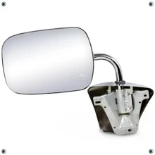 Chrome Rearview Side Mirrors For Pick Up Pair - Silver - View 3