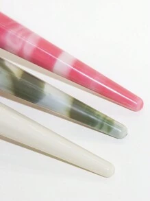 1pc Powder Or Blush Brush With Large Bristles For Multipurpose Makeup, Fluffy Soft Portable Face Tool For Compacting Powders, Blushes, Loose Powders, Nail Dust - Hot Pink - View 9