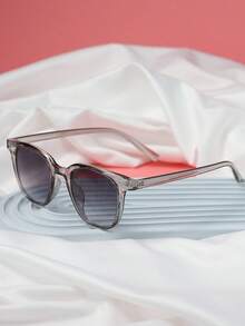 New Fashion Classic Travel Square Frame Pc Fashion Glasses For Men And Women - Multicolor - View 5