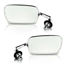 Espejos De Vw Sedan Vocho Color Plata Par - transparente - Ver 4