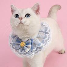 1個適用於英國短毛貓和布偶貓的寵物頸圈,帶防咬咕叫垂飾 - 彩色 - 查看 4