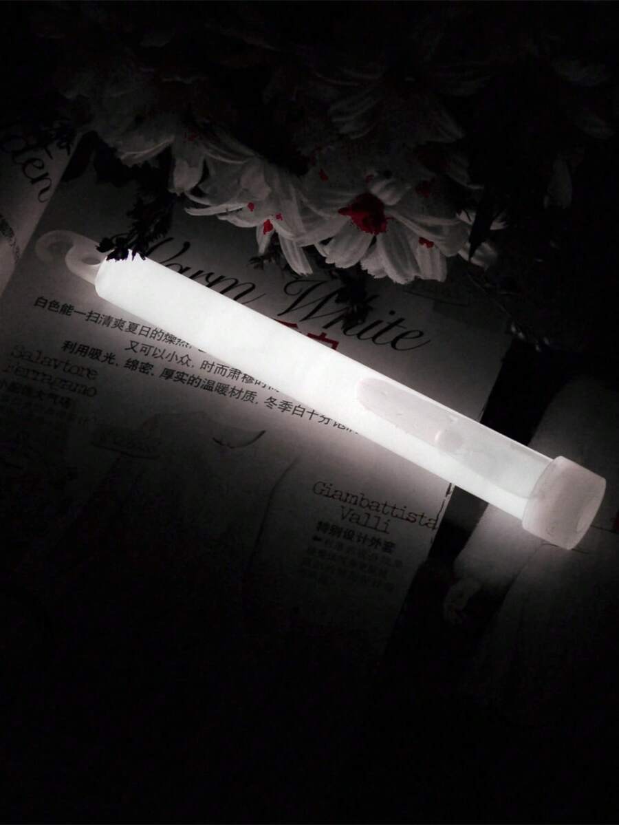 (6 件裝)成人發光棒派對用品 - 6 英寸散裝發光棒派對禮品,在黑暗中發光派對裝飾品,防水無毒發光項鍊