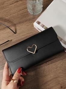 折叠式女士时尚现代商务超薄便携多功能大容量信用卡拉链身份证现金存储商务休闲完美学校大学工作商务通勤教师节返校假期办公室生日情人节礼物女士女性白领大学生包学校用品宿舍和返校情人节女士钱包钱包长钱包 - 黑色 - 查看 5