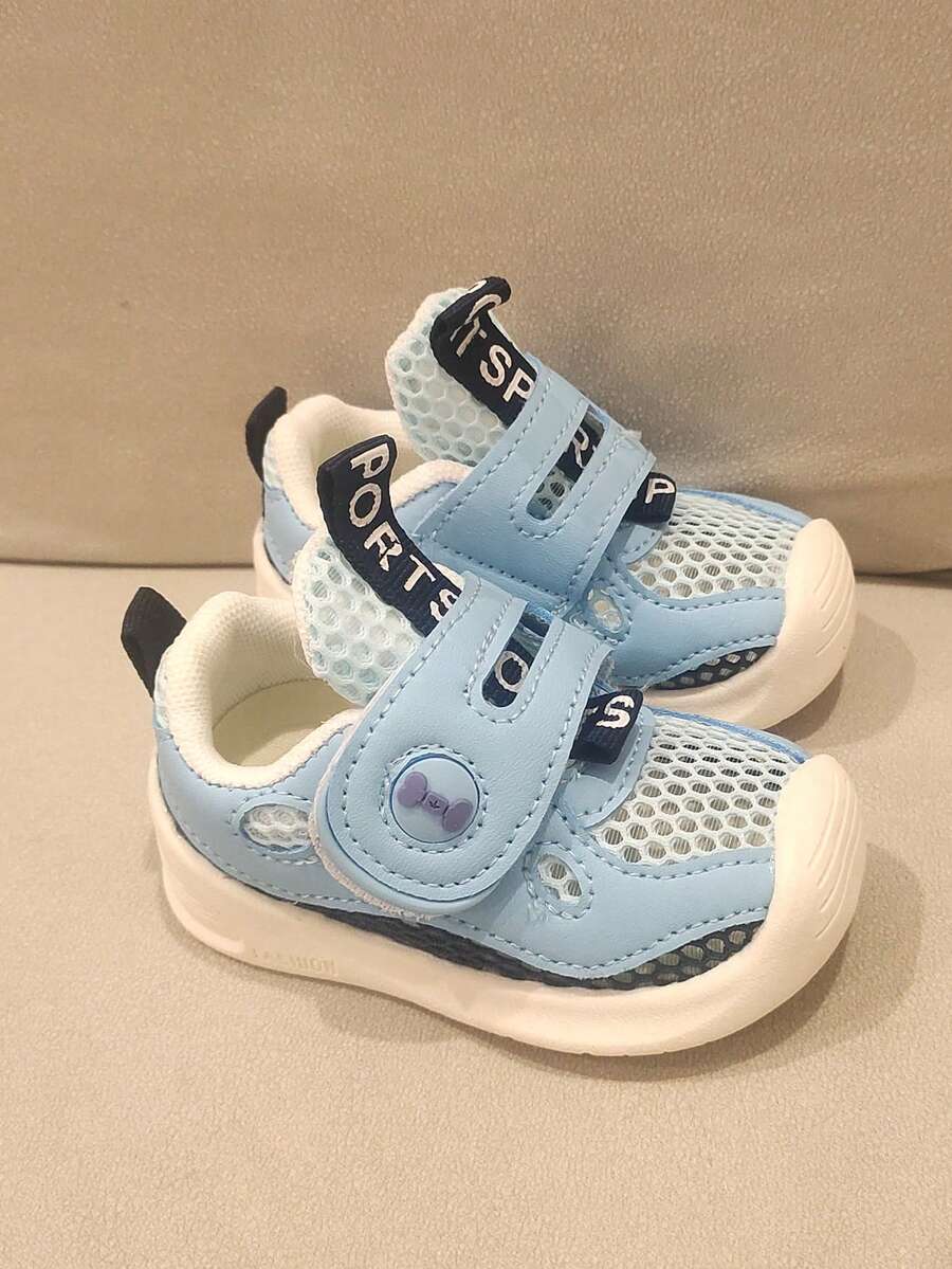 Baby Sports Shoes NOBEYTOMIE Summer Soft Soled Anti Slip Toddler Boys Functional Shoes Girl's Tennis Shoes - Blue - View 1