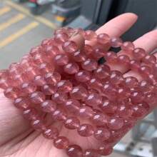 Strawberry Quartz Bracelet - Multicolor - View 6