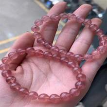 Strawberry Quartz Bracelet - Multicolor - View 2
