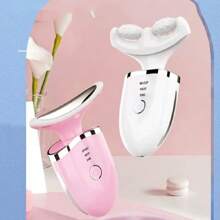 Mini Portable Face&Neck Massager Facial Neck Tightening Lifting Device Face And Neck Lift Massager - Pink - View 6