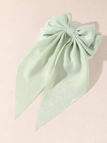 1pc Women's Hair Accessory Bowknot Ribbon Hair Clip Headwear For Daily Wear Valentine's Day Valentines Claw Clips Hair Claws Hair Barrettes