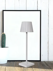 1pc LED Simple Modern Decorative Tall Table Lamp, Bedroom Bedside Touch Switch Table Light, USB Charging Night Light, Nightstand Table Lamp For Bedroom Coffee Table - White - View 6