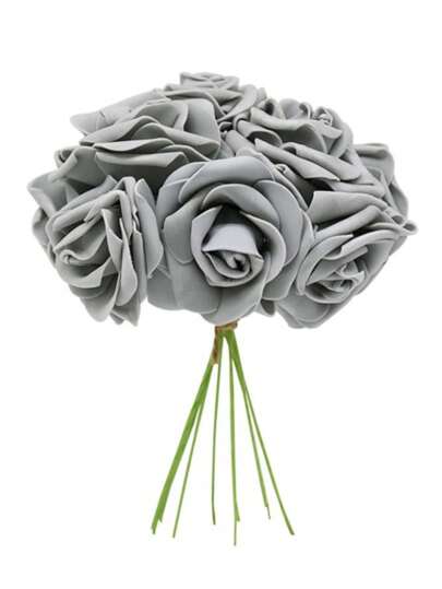 5/10/15/20/25/30pcs/Set Pink Artificial Flowers, Minimalist PS Foam Decorative Flowers, Home Decor (OPP Packaging)