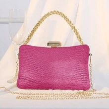 Women Evening Bags - Màu Hồng Tươi - Xem 1
