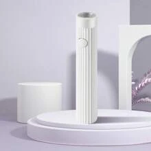 全新美甲燈,手持式led Uv美甲烘乾器,便攜式電池供電的迷你美甲燈,用於凝膠美甲,凝膠x燈,快速固化燈,led美甲燈,迷你美甲烘乾器,凝膠指甲油,指甲膠,凝膠usb手電筒家用diy美甲工具,最佳女孩禮物 - 白色 - 查看 1