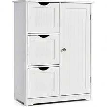 Storage Cabinets - White - View 1