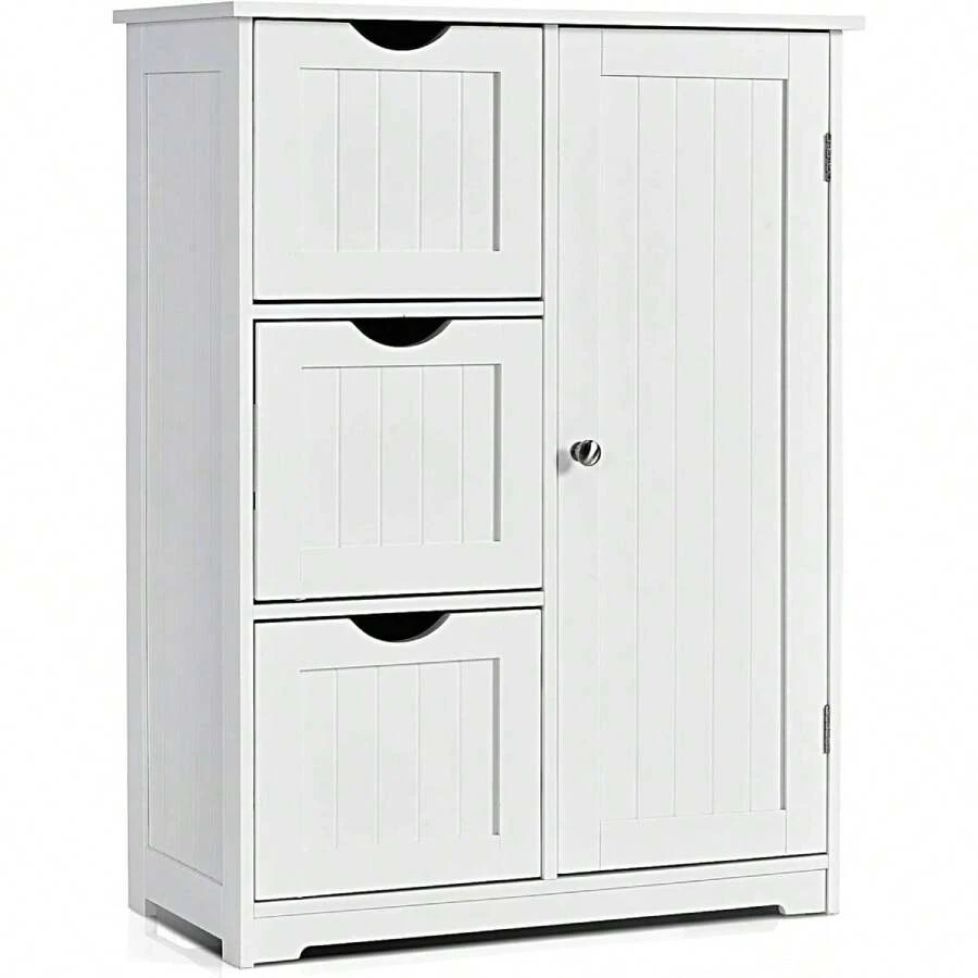 Storage Cabinets - White - View 1