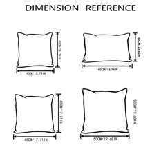 1pc 可爱粉色枕套、绿色枕套、蓝色枕套等纯色亚麻枕套，办公室沙发垫、汽车枕、客厅腰枕靠垫，尽享简约精致生活