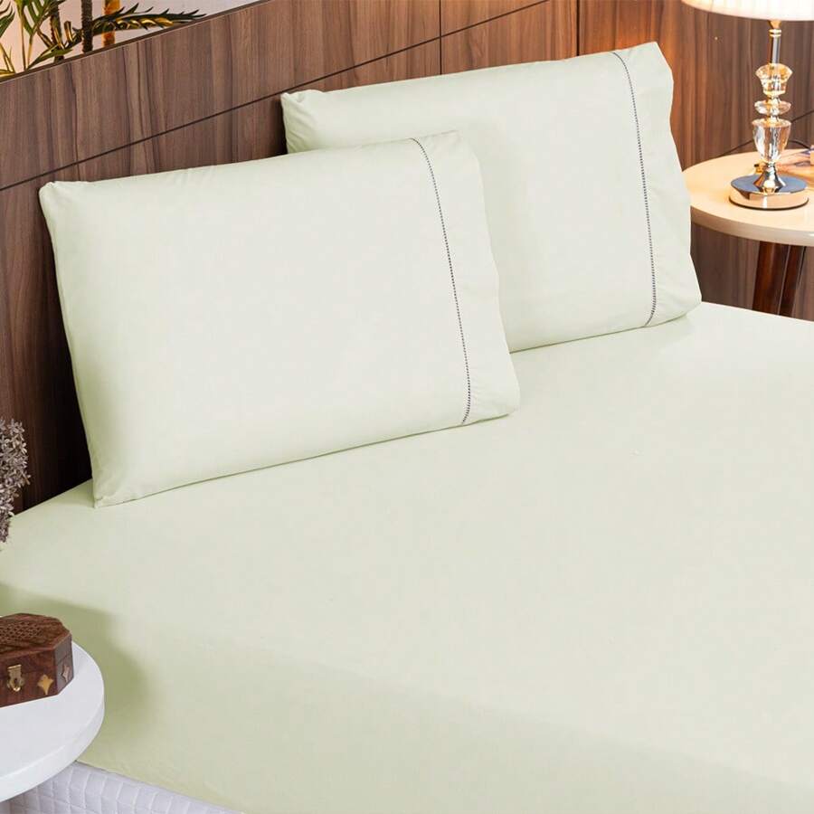 Sheet Sets With Pillowcases - Màu be - Xem 1