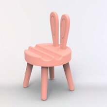 手機支架,兔子椅子,桌面手機支架,適用於各種手機 - 粉色 - 查看 6