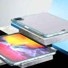 Carcasa protectora transparente de acrílico para todo el Body compatible con iPad con función antichoque - Morado - Ver 7