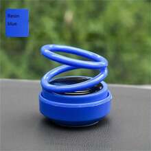 汽車車載懸吊旋轉雙環香薰太陽能香薰汽車裝飾品 - 彩色 - 查看 5