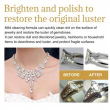 Jaysuing 50ml Jewelry Cleaner, Jewelry Necklace, Diamond Ring Maintenance, Cleaning, Rust Removal And Decontamination Jewelry Cleaning Agent (100ml) - Jaysuing Jewelry Cleaner - View 7