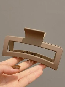 1-3pcs/Set Ladies Black/White Minimalist Style Square Big Size Plastic Hair Claw Clip, Fashionable And Versatile, Elegant And Upscale Hair Accessory Clamp For Daily Wear, Showers, Makeup, Clothing Accessories, Hairstyles, Dressing, Etc. Casual Summer Hair Clips Hair Jaw Clip Hair Clamps Hair Clutch Hair Catcher Clip, School Stuff, College Fall Winter Hair Accessories For Women For Vacation Outfits Woman - Multicolor - View 9