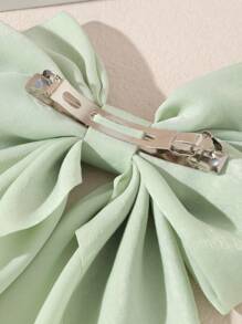 1pc Women's Hair Accessory Bowknot Ribbon Hair Clip Headwear For Daily Wear Valentine's Day Valentines Claw Clips Hair Claws Hair Barrettes