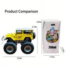 藍色慣性驅動大麥面輪徑越野運動車,輪圈采用合金材質 - 藍色 - 查看 5