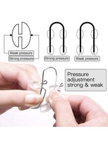 3入組鼻樑塑形夾用於鼻樑提升和塑形 - 彩色 - 查看 9