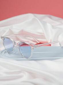 New Fashion Classic Travel Square Frame Pc Fashion Glasses For Men And Women - Multicolor - View 2