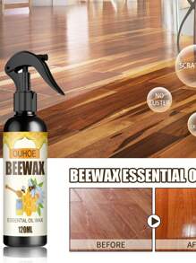 1套ouhoe家具蜂蠟噴霧,適用於家具和地板保養、拋光、防水、防刮和裂紋預防和修復 - 家具蜂蠟噴霧 - 查看 7